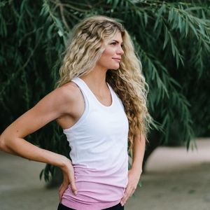 Ziya L Poppy Ombre Tank